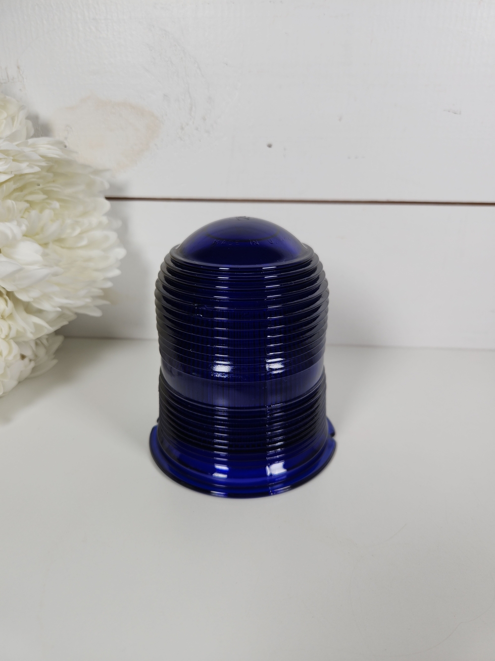Collectible Cobalt Blue Airfield Runway Glass Globe Kopp AP3522-3B | Aviation